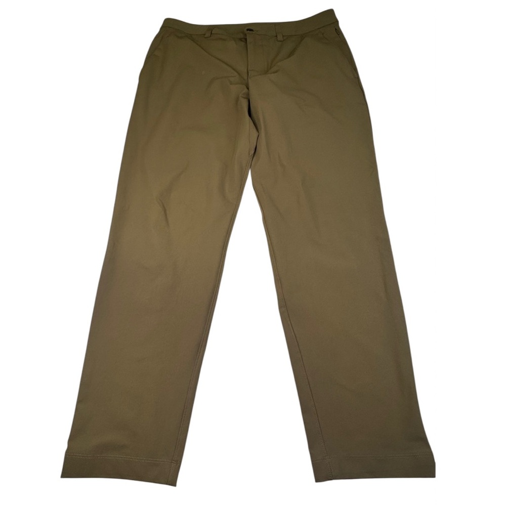 Lululemon ABC Trouser Pants Men's Size 33 Green Slim Fit Casual Performance Golf